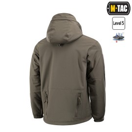 M-Tac soft shell jaka ar flīsu - Olīvu