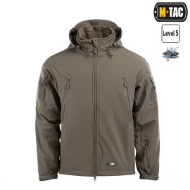 M-Tac soft shell jaka ar flīsu - Olīvu