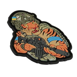 M-Tac patch Tiger Blue tape PVC