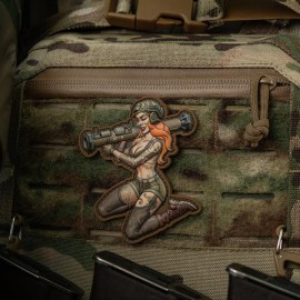 M-Tac patch Tactical girl #10 PVC Skandinavik