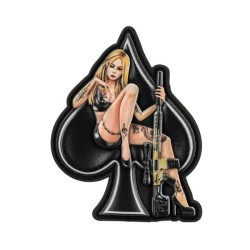 M-Tac Patch Lady of Spades PVC