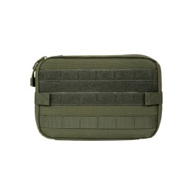 Liels Administrācijas Pouch Ar Kartes Turētāju - Olive