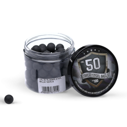 Rubber-steel Balls 50 Cal.